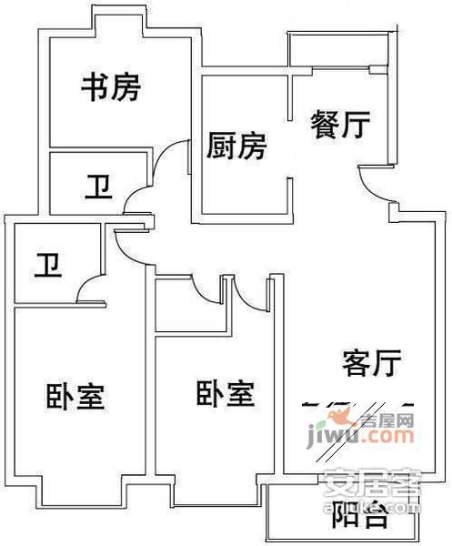 好世凤凰城4室3厅3卫户型图|好世凤凰城4房3厅3卫户型图_闵行好世凤凰