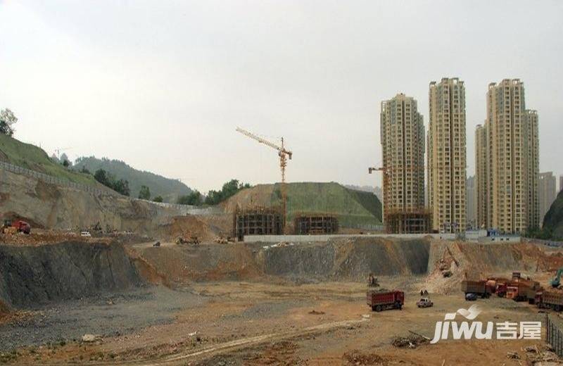 中国铁建国际城别墅区实景图图片