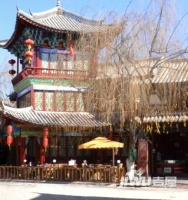 丽江古城民居小区图片