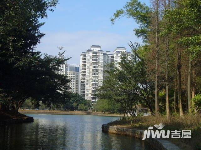 南湖花园实景图图片
