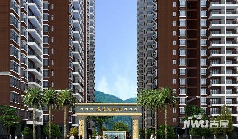 龙达九珑山实景图图片