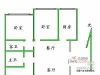 新龙城3室2厅2卫272㎡户型图