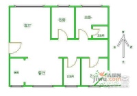 美利新世界3室2厅2卫169㎡户型图