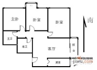 长河湾一期3室1厅2卫139㎡户型图