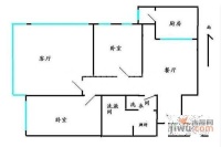 京城仁合2室2厅1卫101㎡户型图