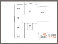 蓟门里社区3室1厅1卫96㎡户型图