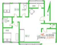 兴水家园3室2厅2卫140㎡户型图