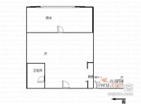 天天朝阳1室1厅1卫85㎡户型图