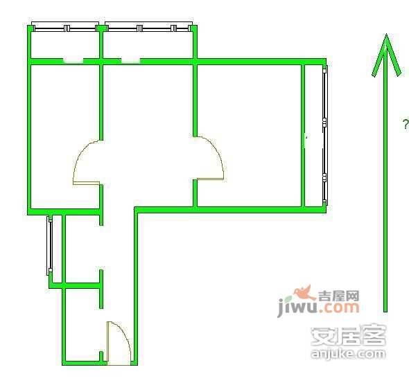 世纪金色嘉园2室2厅2卫户型图