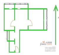 世纪金色嘉园2室2厅2卫户型图