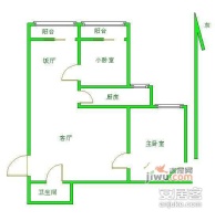 世纪金色嘉园3室1厅2卫户型图