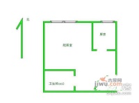 通典铭居1室1厅1卫114㎡户型图