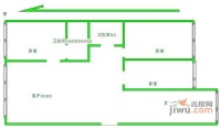 瑞海五区3室1厅2卫135㎡户型图