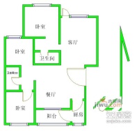 月桂庄园3室2厅2卫220㎡户型图