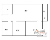 金隅国际2室2厅1卫130㎡户型图