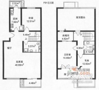 龙跃苑四区5室2厅2卫238㎡户型图