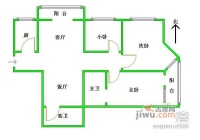 恒松园3室1厅2卫150㎡户型图