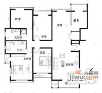 沁春家园4室2厅2卫214㎡户型图