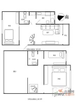 左家庄北里4室2厅2卫户型图