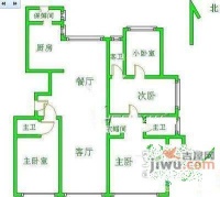 上京新航线4室2厅3卫340㎡户型图