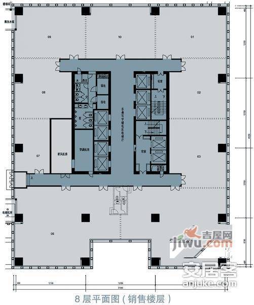 CBD万达广场1室0厅0卫1300㎡户型图