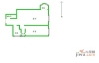 七星园1室1厅1卫64㎡户型图