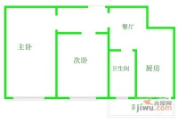 世纪星家园2室1厅1卫83㎡户型图