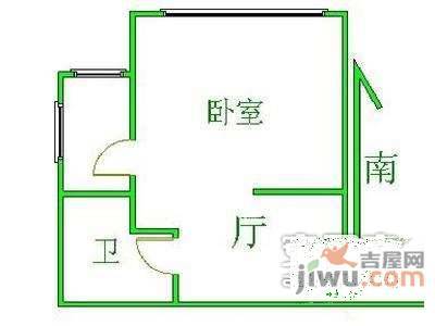 苏荷时代1室1厅1卫79㎡户型图