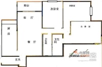 新荣家园3室2厅2卫148㎡户型图