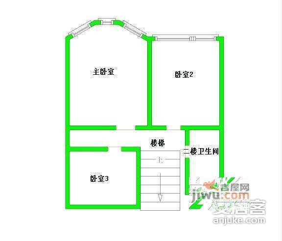 鹿港嘉苑3室2厅2卫230㎡户型图