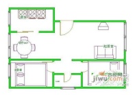 建东苑2室2厅2卫112㎡户型图