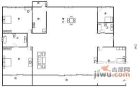 龙城花园4室2厅3卫276㎡户型图