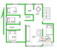 云龙家园4室2厅2卫157㎡户型图