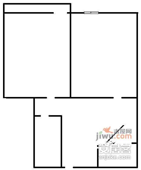 人济山庄2室1厅1卫156㎡户型图