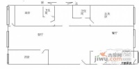 天秀花园古月园3室1厅2卫165㎡户型图