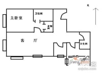 九台2000家园2室1厅2卫110㎡户型图