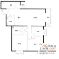 东恒时代3室1厅2卫138㎡户型图