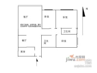 九龙花园3室1厅2卫183㎡户型图