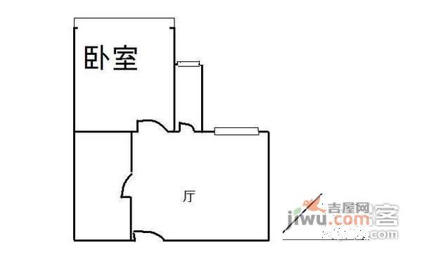 华清嘉园1室1厅1卫240㎡户型图