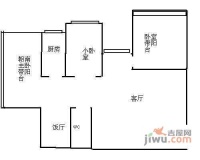 紫金庄园3室2厅1卫197㎡户型图