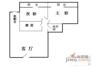 紫金庄园2室2厅1卫98㎡户型图