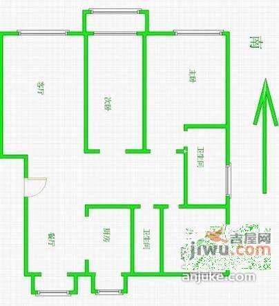 清澄名苑3室2厅2卫151㎡户型图