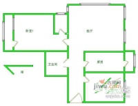 宣颐家园2室2厅2卫128㎡户型图