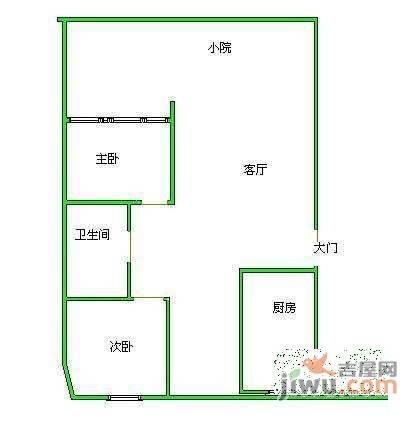 芳源里小区2室1厅1卫139㎡户型图