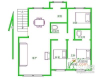 芳源里小区3室1厅1卫138㎡户型图