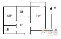 稻香园西里社区2室1厅1卫98㎡户型图