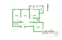 稻香园西里社区3室1厅1卫95㎡户型图
