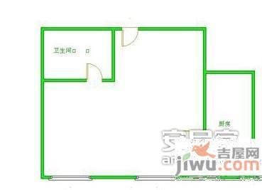 东亚望京中心1室0厅1卫66㎡户型图