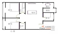 知本时代3室1厅1卫126㎡户型图