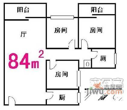 富力城3室2厅2卫242㎡户型图